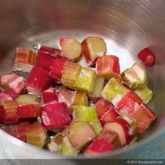 rhubarb stalks