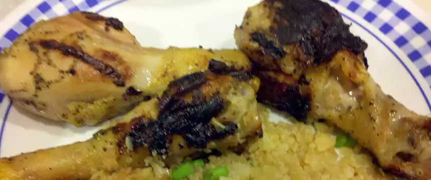 Spicy Green Pepper Honey Dijon Chicken