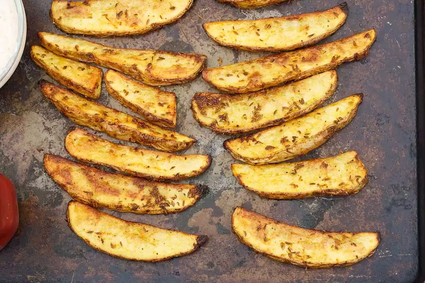 Cumin, Garlic and Paprika Oven Fries