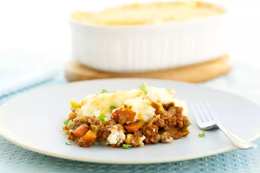 Garlicky Shepherd's Pie