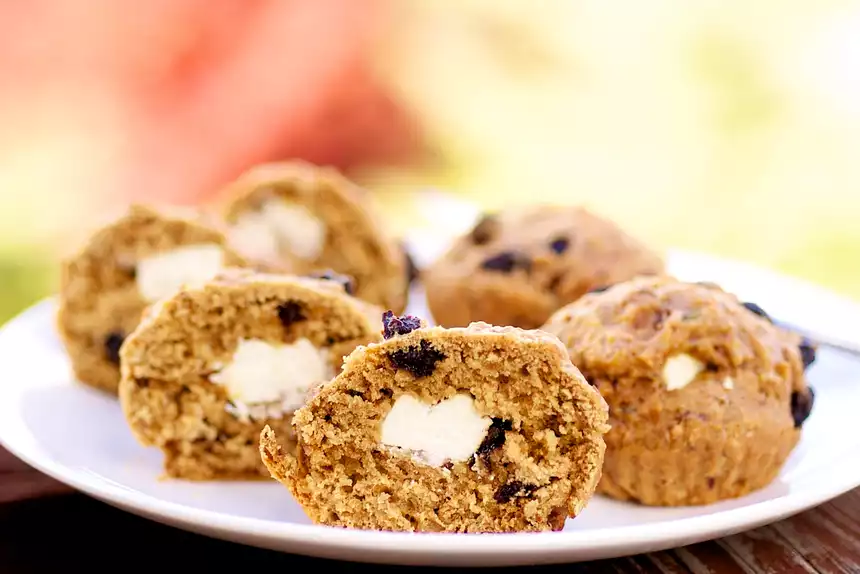 Baby Routh's Rosemary Muffins with Goat Cheese (Healthier Version)