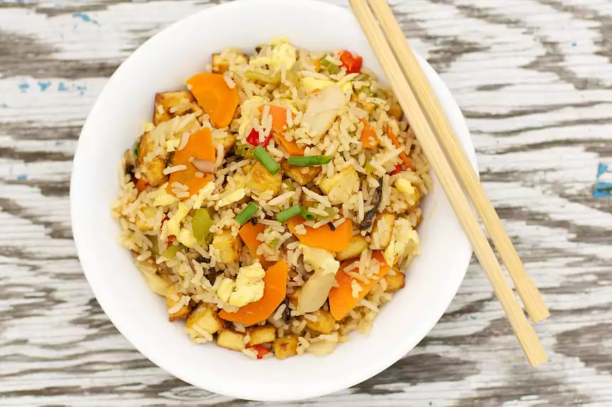 Tofu Fried Rice