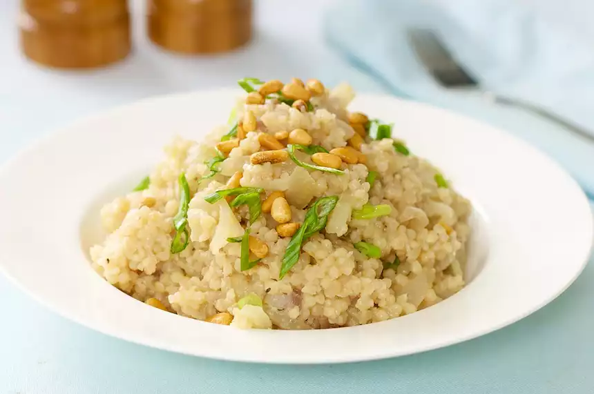 Couscous with Fennel and Pinenuts