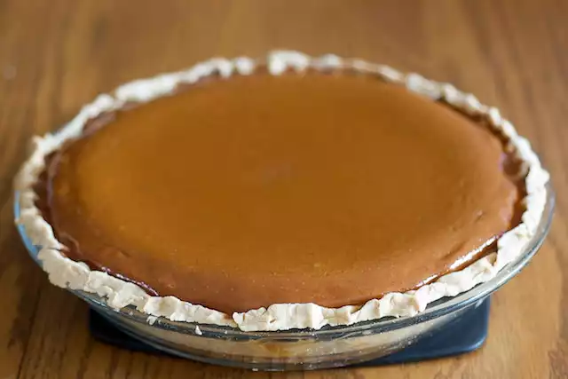 Molasses Pumpkin Pie