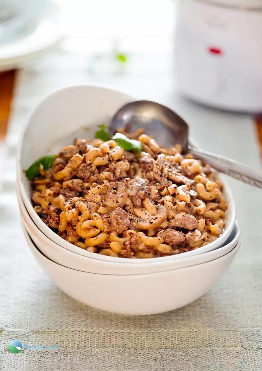 Beefy Pasta Casserole