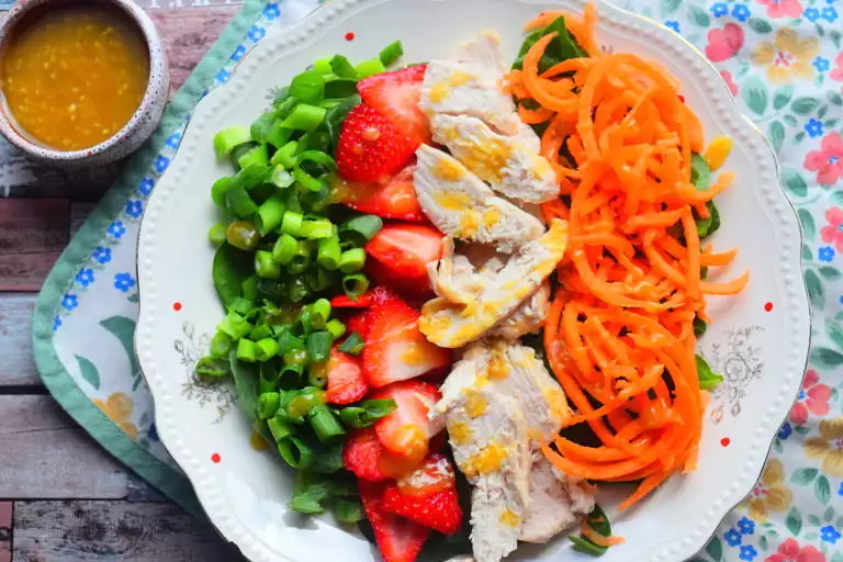 Chicken & Strawberry Salad
