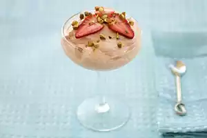 Fresh Strawberry Mousse