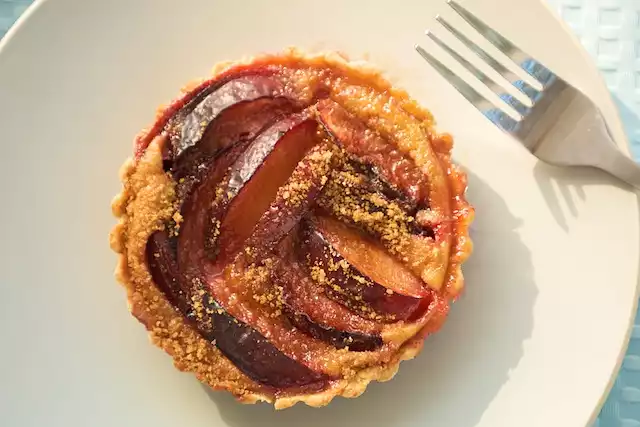Cinnamon Plum Tart