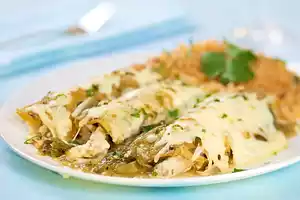 Chicken Enchiladas Verde (Green)