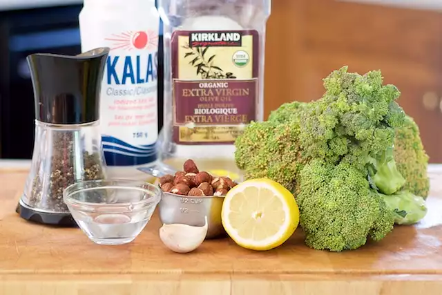Broccoli Hazelnut Pesto