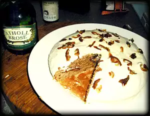 Boozy date and Coffee Cake 