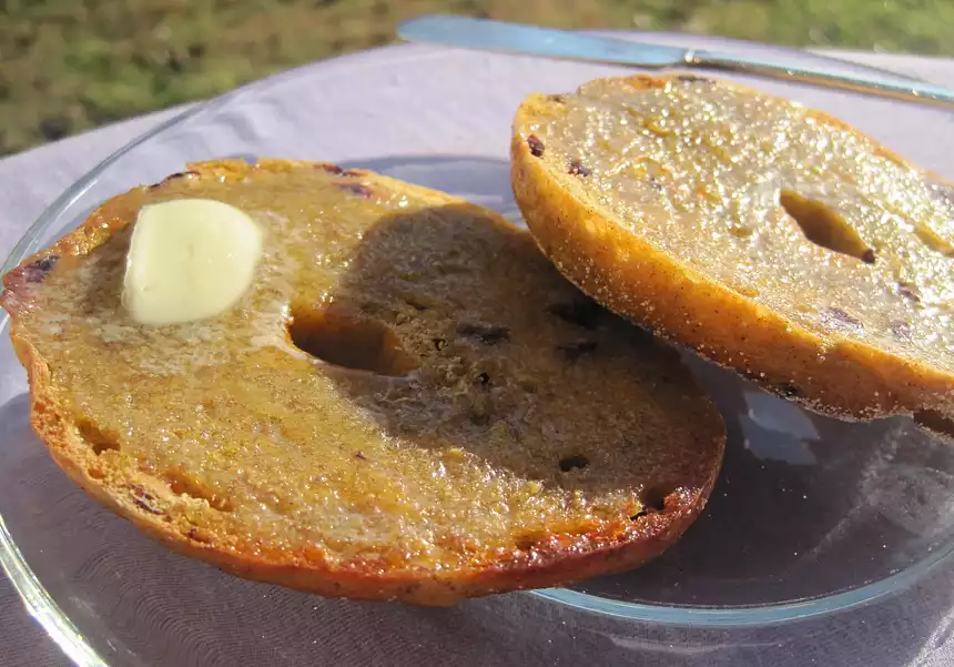 Bread Machine Pumpkin Spice Bagels